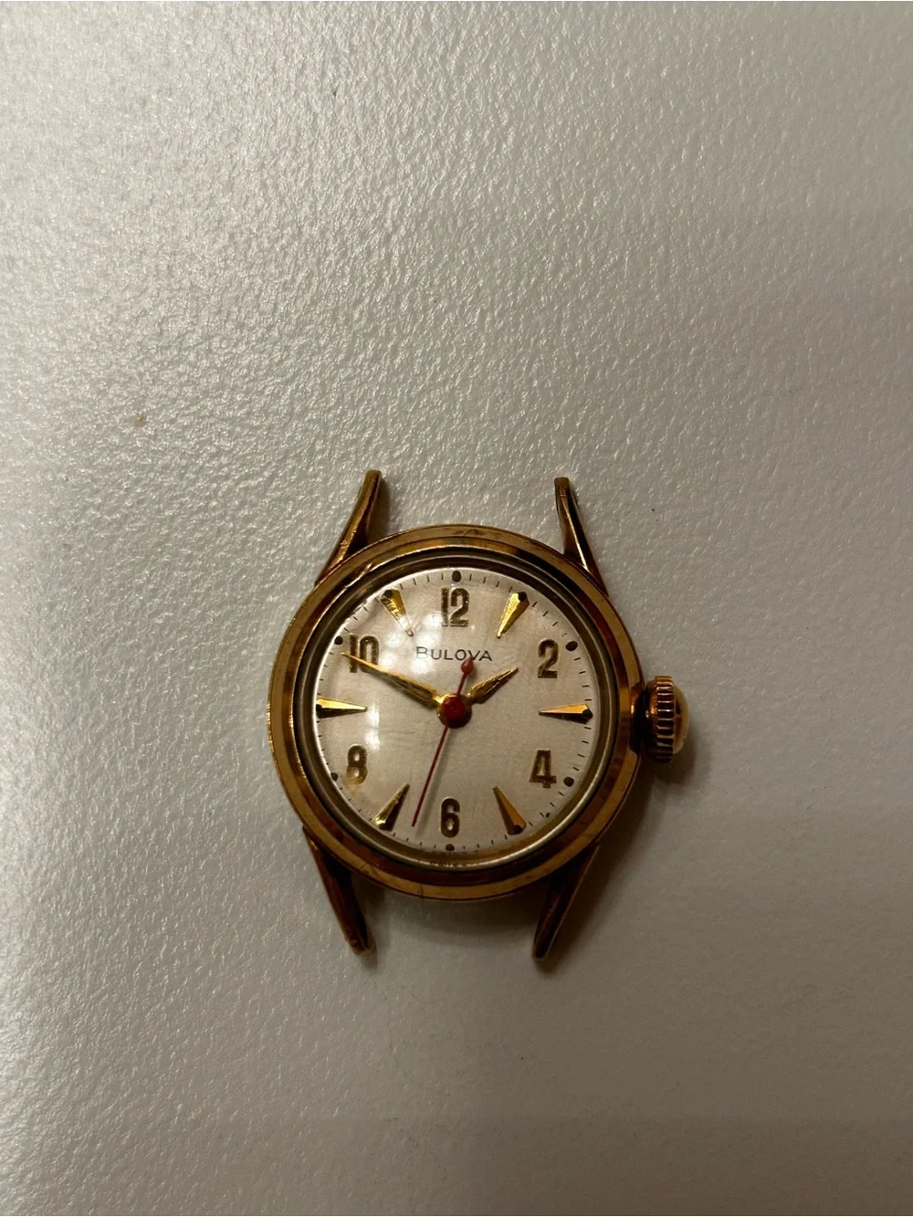 Ladies 10kgp Bulova watch